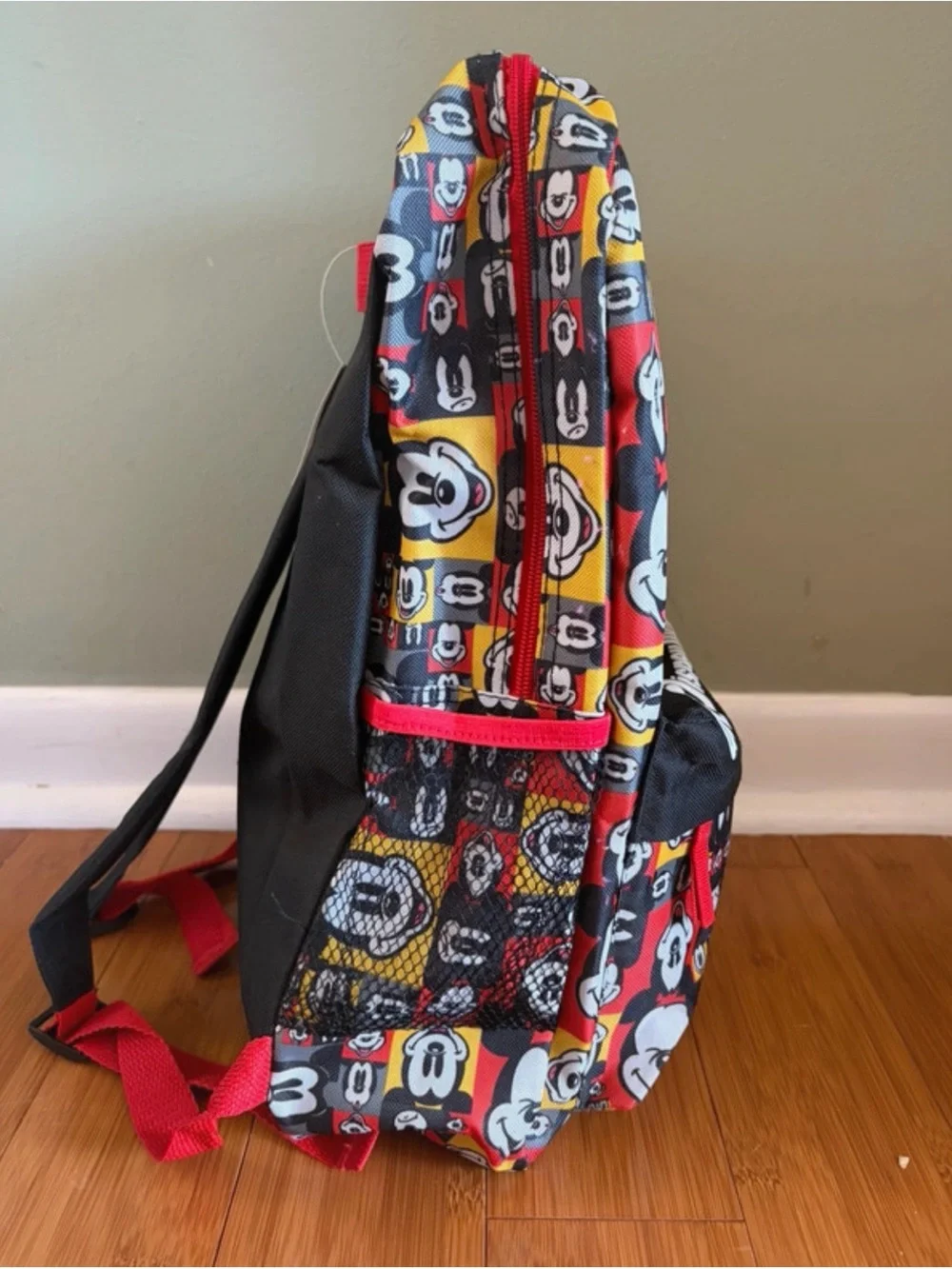 NWT•Authentic Walt Disney World Park Mickey Mouse Backpack